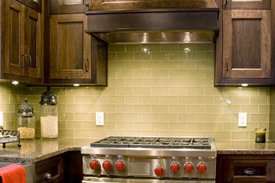 Inspiration for a craftsman kitchen remodel in Other