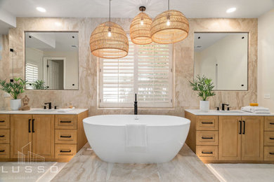 Inspiration for a bathroom remodel in San Diego