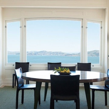 serge mouille lighting fixture for contemporary dining room