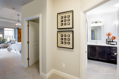 Inspiration for a timeless hallway remodel in Charlotte