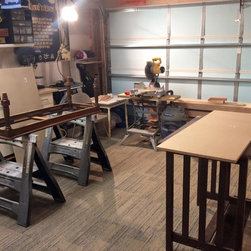 From Coffee Table To Bench for $40 - Upholstered Benches