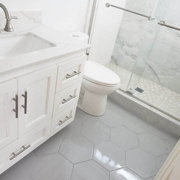 Bathroom Remodel -- Fixing a Cracked Foundation