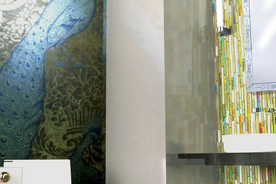 Example of a small arts and crafts home design design in DC Metro