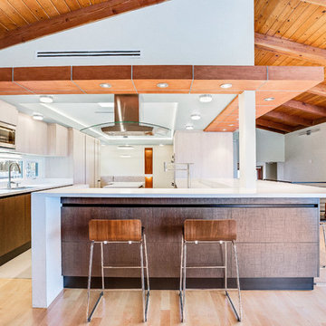 Modern Rustic Kitchen in Fullerton