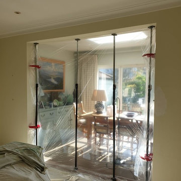 Sitting room painting and decorating transformation in Barnes SW13