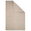 Shelbourne Taupe and Grey Eco Cotton Rug, 2.5'x9'