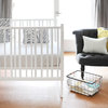 Safari Gray Baby Crib Bedding Set 4 Piece Set