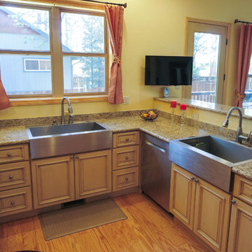 Tuscany White Kitchen Remodel
