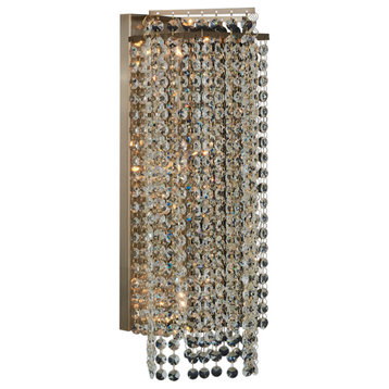 Cometa 18" Wall Sconce, Brushed Champagne Gold