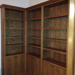 Oak Book Shelving - Products
