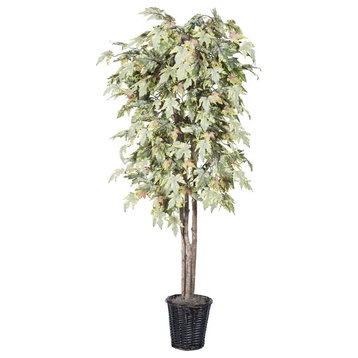 Vickerman Frosted Maple Deluxe Tree, 6'