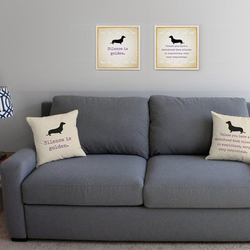 Dachshund Canvas Wall Art Sets