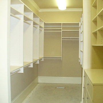 MASTER CLOSETS