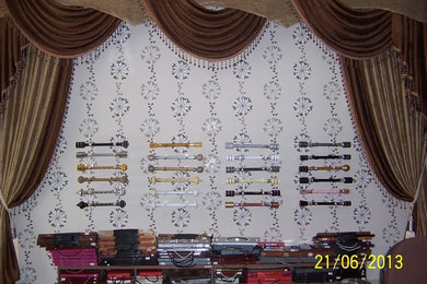 Example of a trendy living room design in Other