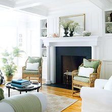 sunroom fireplace
