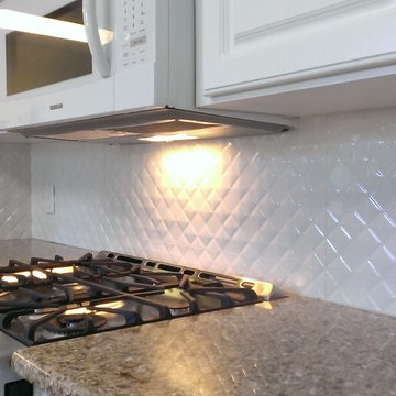 KITCHEN - Backsplash - Porcelanosa Prisma Nacar Large Panel Tile