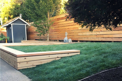 Photo of a contemporary landscaping in Seattle.