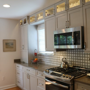 White and Grey Kitchen