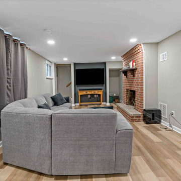 Beautiful Springfield Basement Update