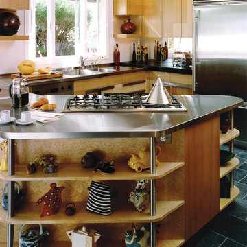 Mondrian inspired Modern Kitchen