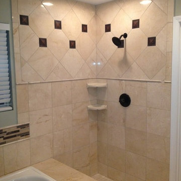 Bathroom in clear lake