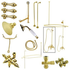 Kingston Brass Vintage CCK6178 Tub Wall Mount Rain Drop Shower