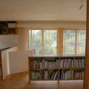 他の地域の和風のおしゃれなランドリールームの写真