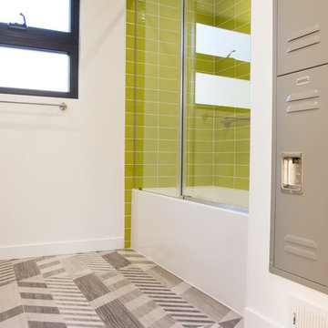 Lime green tub