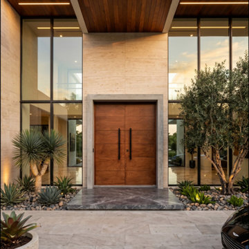 Hurricane-Rated Double Entry Door in Miami, Florid