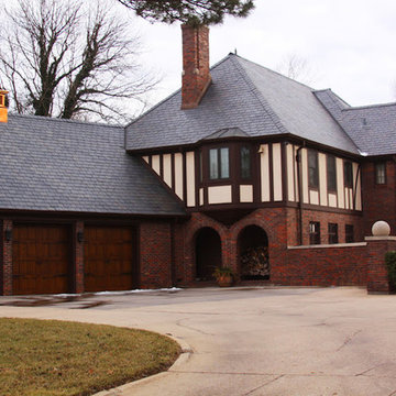 Real Vermont Slate Install color Slate Grey