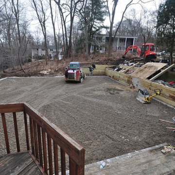Asphalt Basketball Court Built in Woodbury NY 11797