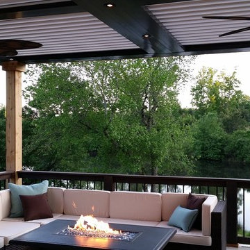 Adjustable Louvered Pergola and Patio Cover