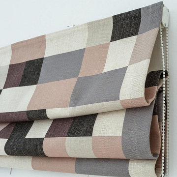 Urban Roman Shades, Roman blinds, window treatments