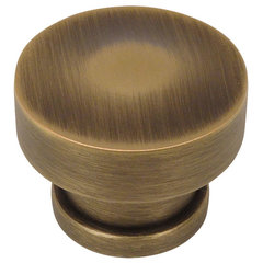 Cosmas 4950BAB Brushed Antique Brass Cabinet Knob