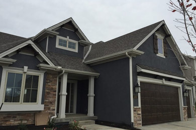 Arts and crafts exterior home photo in Kansas City