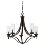 Minka-Lavery - Minka-Lavery Elyton Five Light Chandelier 4655-579 - Five Light Chandelier from Elyton collection in Downton Bronze With Gold Highl finish. Number of Bulbs 5. Max Wattage 60.00. No bulbs included. No UL Availability at this time.