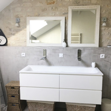 Rénovation d'une salle de bain AVANT/APRES