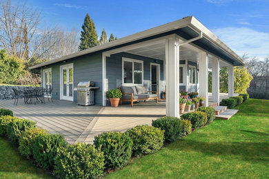 Example of a deck design in Sacramento