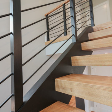 Project #73 | Bold Modern Staircase with Integrated Lighting