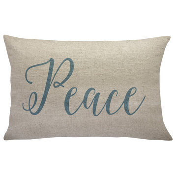 Peace Linen Pillow