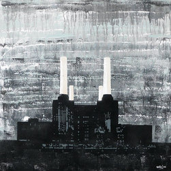 Battersea over Abstract - Paintings