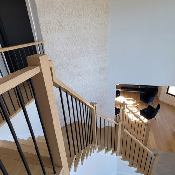 Wayne, NJ - Stairs, Railing, Flooring Upgrade