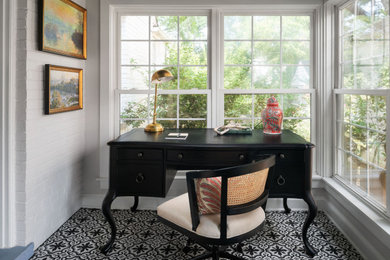 Home office - victorian home office idea in DC Metro