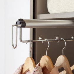 Front to Back Pull-Out Hanging Rods - Clothing Valets And Suit Stands