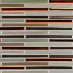 1/2x8 Running Bond - Mosaic Tile