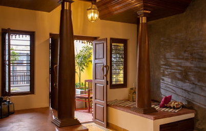 Kanchipuram Houzz: Athangudi Tiles & Oxide Finishes Define This Home