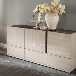 Modern 3-Door Buffet Teodora by ALF | Made in Italy - Buffets And Sideboards