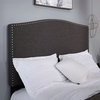 Newport Upholstered Platform Storage Bed, Grey, Queen