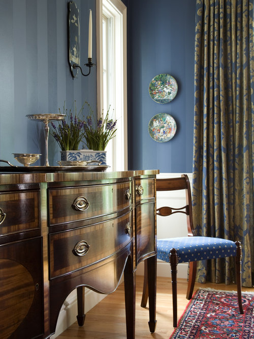 Blue Striped Walls Ideas, Pictures, Remodel and Decor