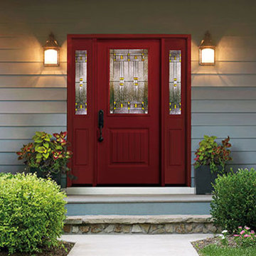 Clopay Smooth Finish Fiberglass Entry Door